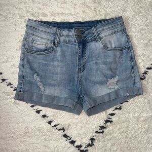 Denim Blue Women's Shorts